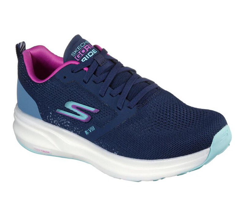 Skechers Dam Marinblå/Olika Färger Sneakers - Gorun Ride 8 Hyper - Sverige (JZRKY-6703)